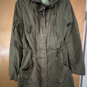 Light Spring Army green jacket.